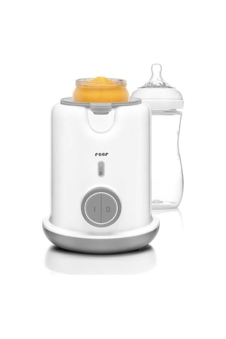 Reer Turbofood Bebek Mama ve Biberon Isıtıcı 90 Saniyede Isıtma Güvenli ve Pratik Kullanım Biberon Isıtıcı ve Sterilizatör