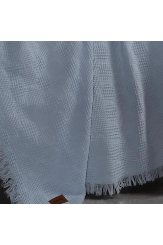 Kanz Bebek Waffle Müslin Nakışlı Pike Knz-021 Teddy