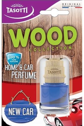 Tasotti Wood (New Car) Sıfır Oto  Esanslı  Ayna Altı Asma Koku 7ml.