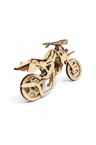 3d Ahşap Motosiklet Maket