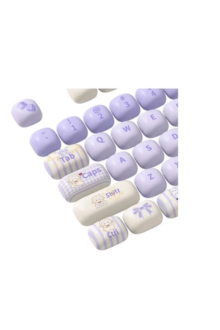 Akko Magic Lop Bunny Pbt 138 Adet Keycap Set