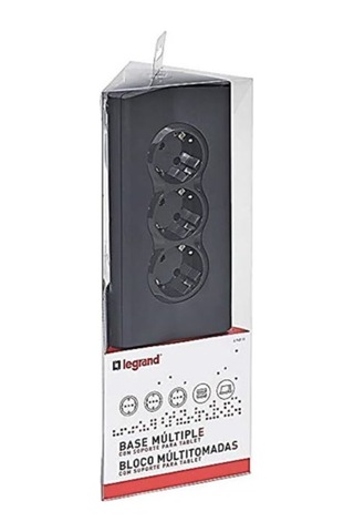 Legrand 694811 2 Usb Şarj Çıkışlı 3'lü Akım Korumalı Priz 1.5 Metre Siyah