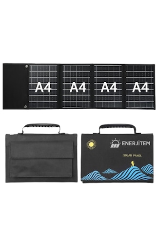 Enerjitem 30w Güneşten Şarj+300w Sessiz Güç Kaynağı100.000mah