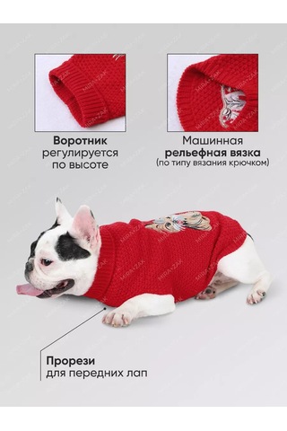 Mıra+zak Küçük Irk Köpekler Ve Kedi Giyim İçin Evcil Hayvan Süveteri 177114647