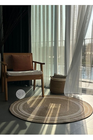 Home Turko Jüt Kilim, Paspas, Mutfak Halısı, Banyo Paspası, Kilim, Halı, Oturma Odası Halısı, Balkon Paspası 90 Diğer