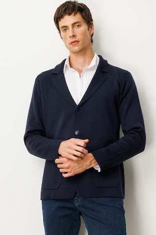 Erkek Cepli Blazer Ceket Lacivert Lacivert