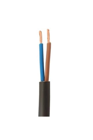 Yeşim Kablo 2x6 Mm² Tam Kesit Ttr Cca Kablo Siyah 100 Metre