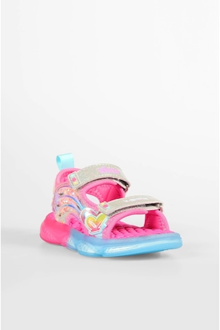 Vicco Can Kız Çocuk Fuşya Işıklı Phylon Sandalet Fuşya