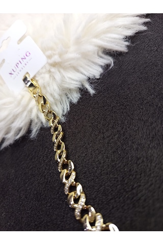 Beren Xupıng Altın Kaplama Çelik Bileklik Gold 16 + 3 Cm
