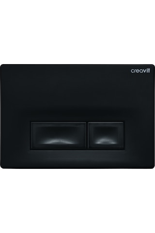 Creavit Ore Mat Siyah Boyalı Kumanda Paneli  GP3002.01 Mat Siyah