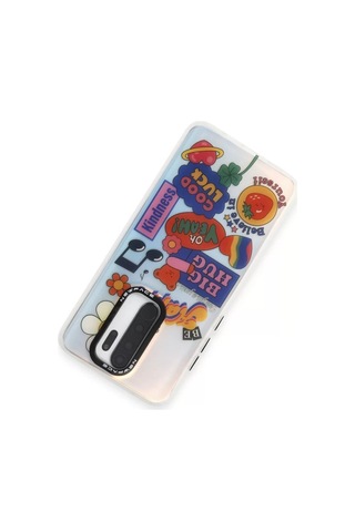 Newface Xiaomi Redmi Note 8 Pro Kılıf Estoril Desenli Kapak - Estoril - 15 Beyaz