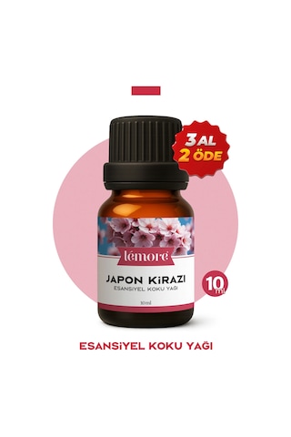 Japon Kirazı Uçucu Koku Yağı Buhurdanlık Yağı Difüzör Esansı Küre 10ml Japon Kirazı