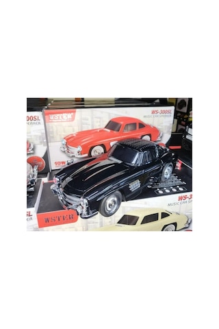 Ws-300sl Klasik Benz Model 10w Bluetooth Hoparlör Fm Radyo Usb Bx40