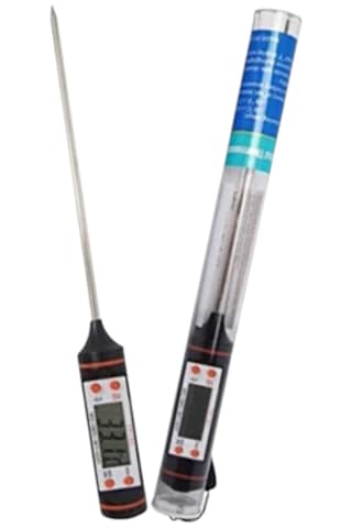 Dijital Mutfak - Siyah Gıda Termometresi Sıcaklık Ölçer Tp101