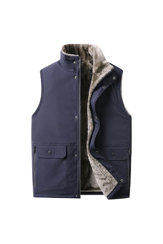 Erkek Yeleği, Erkek Sonbahar Ve Kış Pamuklu Yeleği, Omuz Yeleği Siyah