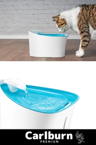 Özel Üretim Aktif Karbon Filtreli Sessiz Otomatik Uyarılı Kedi Köpek Su Kabı