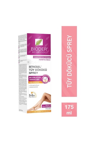 Bioder Bitkisel Tüy Dökücü  Sprey 175 ml
