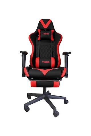 Twisted Minds Comfort E-Spor Oyuncu Koltuğu - Siyah / Kirmizi