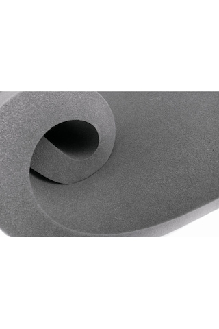 Ecotopper - 9 Cm Gri Ortopedik Sert Sünger Yatak Pedi 9 Cm Gri Ortopedik Sert Sünger