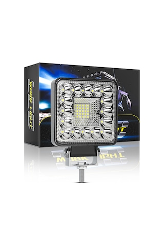 Off Road Projektör Sis Farı 41 Led 123 Watt Oto Çalışma Lambası