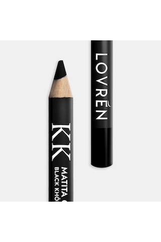 Lovren Kk1 Kajal Black Khol Siyah Göz Kalemi 0