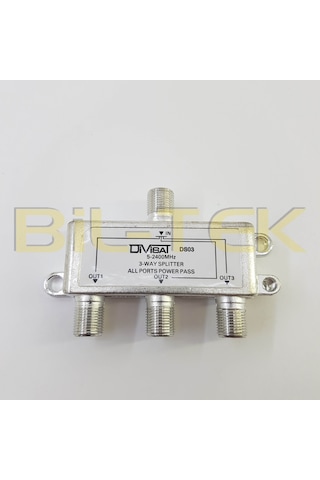 Divisat 1 Giriş 3 Çıkış 1/3 Splitter 5-2400