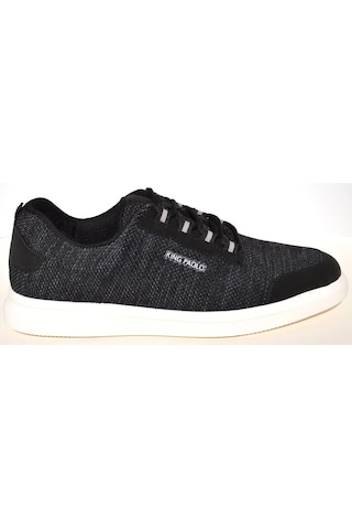 King Paolo F1152 Nirvana Krakers - Siyah - Erkek Ayakkabı,tekstil Spor Ayakkabı-siyah Siyah