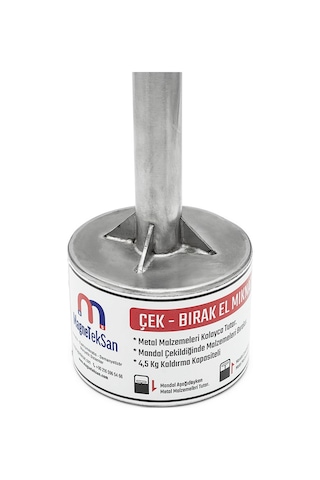 Çek Bırak El Mıknatısı - Saplı Neodyum Mıknatıslı