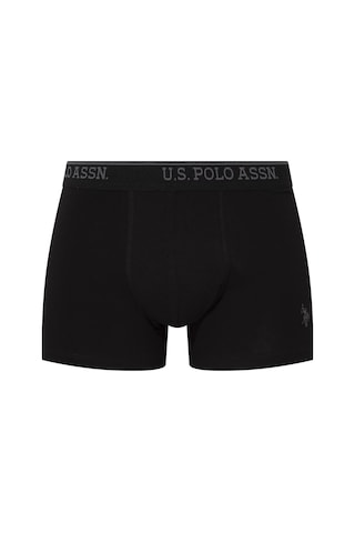 U.S. Polo Assn. - Erkek Siyah - Antrasit Melanj - Lacivert 3 Lü Boxer 90005 Siyah - Antrasit Melanj - Lacivert