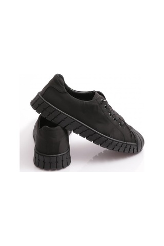 Dgn 9872 Erkek Sneakers Ayakkabi Siyah Tekstil