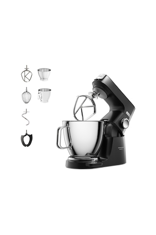 Kenwood KVL85.004BK Titanium Chef Baker XL 1200 W Çift Hazneli Mutfak Şefi