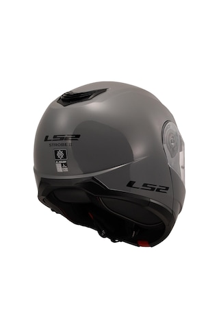 Ls2 Strobe 2 Çene Açılır Motosiklet Kaskı Nardo Gri