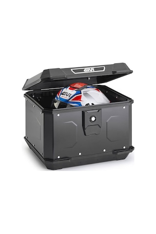 Givi Alp44b Alpina Alüminyum Arka Monolock Çanta Siyah Siyah