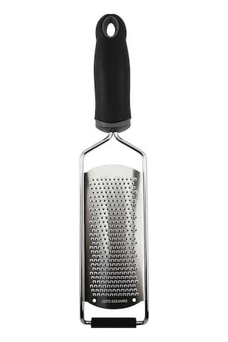 Createtech Siyah Rende Planya Peynir Dilimleyici, Limon Koruyucu Kazıma Kapaklı Siyah