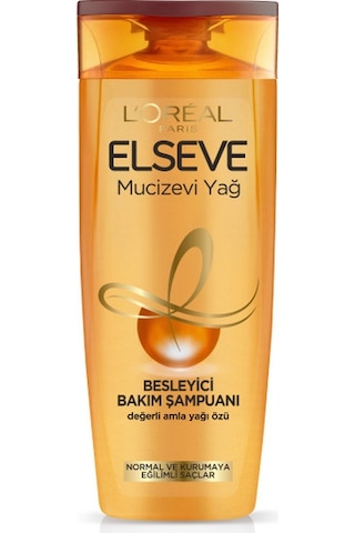 L'Oréal Paris Elseve Mucizevi Yağ Besleyici Bakım Şampuanı 360 ml