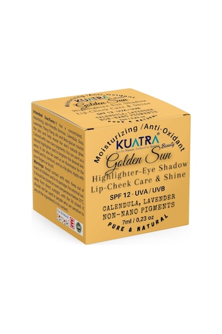 Kuatra Golden Sun Çok Amaçlı Işıltı Veren Balm 7 ML