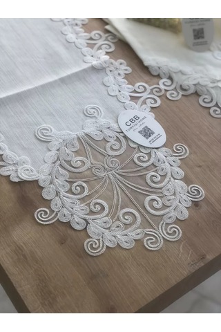 Bezos Sofra Takımı 26 Parça Anna Model Yemek Takımı Örtüsü Dertsiz 160 X 220 Cm Masa Örtüsü Bezos1 Çok Renkli
