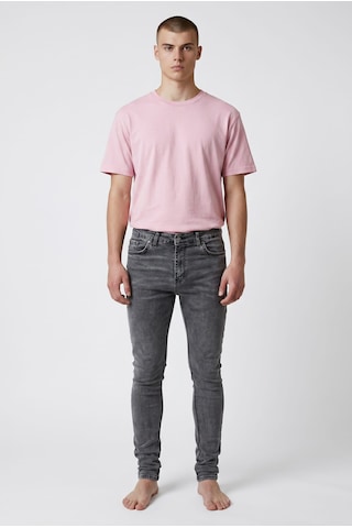 BLACK STEEL Yıkamalı Erkek Denim Pantolon Qkkod-812 Antrasit