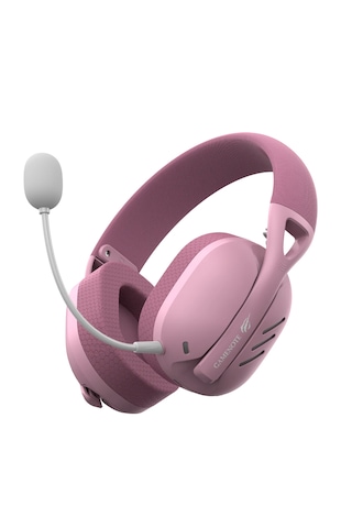 Havit Gamenote Fuxi-h3 Gaming Oyuncu Mikrofonlu Kulaklığı 7.1-4 Modlu Bt, 2.4ghz, Type-c, 3.5mm - Pembe