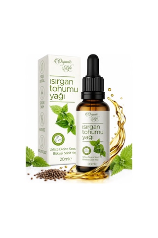 Isırgan Tohumu Yağı %100 Saf Ve Soğuk Sıkım 20 ML