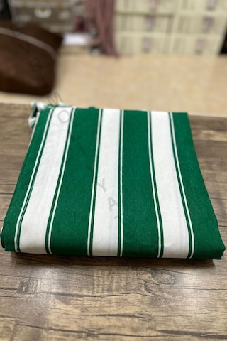 Balkon Perdesi 1,sınıf Gabardin Kumaş Lüks Perde Yeşil - Beyaz