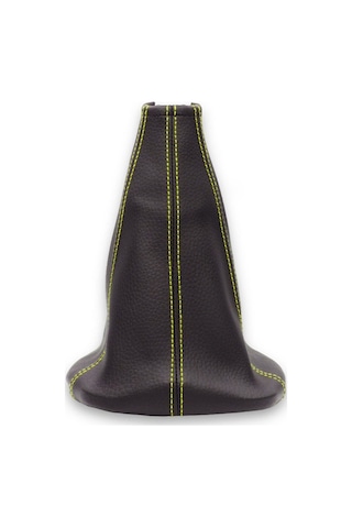 Fort Fusion 2002-2012 Uyumlu Vites Körüğü Siyah Deri Sarı Dikiş