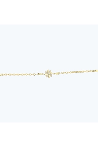 Altınbaş Altın Çiçek Bileklik Blazn3818-2582 Renkli Altın
