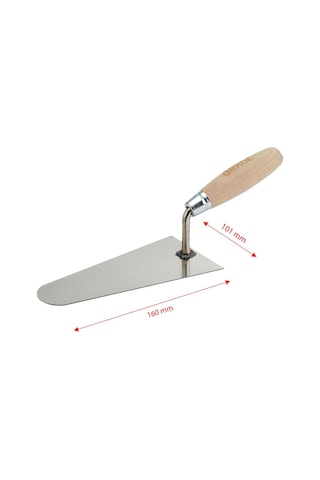 Dekor 059 Ahşap Saplı Sıva Malası 16 Cm