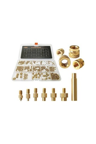 Pazly 3d Baskılı Sıcak Eriyik Isı Tırtıklı Gömme Enjeksiyon Çok Renkli Model