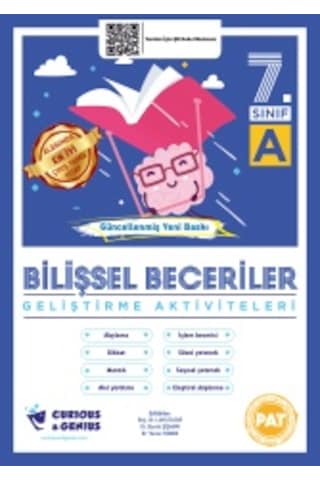 Bilişsel Beceriler Geliştirme Aktiviteleri 7. Sınıf Seti (A-B-C)