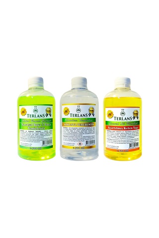 Terlans Yağlı Boya Seti Yardımcı Malzemeler 3 X 500 Ml