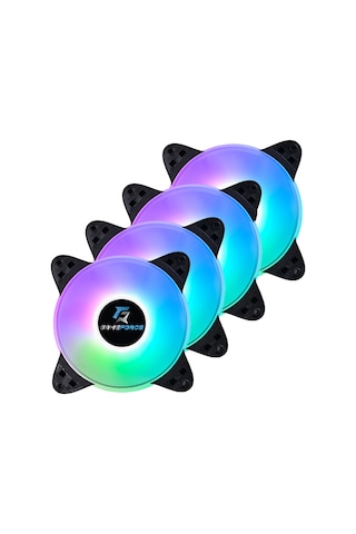 Gameforce Mıdlıght 4X120Mm Sese Duyarlı A Rgb Kasa Fanı