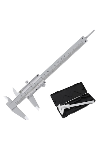 150 Mm Mekanik Kumpas 0,02mm Hassasiyet Plastik Kutulu