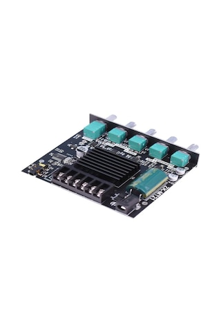 Ruicoo 2.1 Kanal Bt 5.0 Hoparlör Güçlendirici Modülü - Aux Girişi, Tiz Ve Bass Ayarı, 50wx2+100w, Dıy Seti